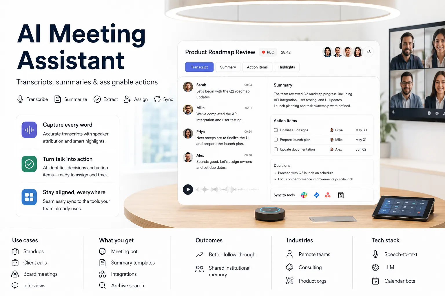 AI Meeting Assistant